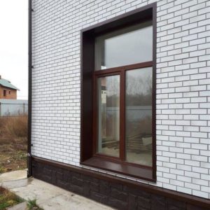 Противопожарное алюминиевое окно с откосом / серия FRM995