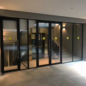 Противопожарная перегородка 3000×2500 / серия FRM5572